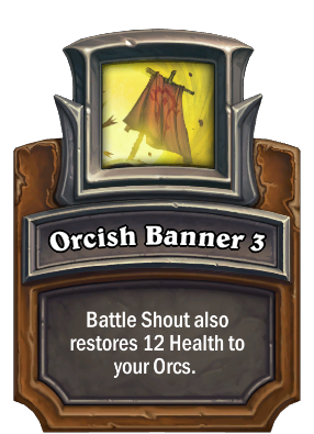 Orcish Banner 3 Card Image