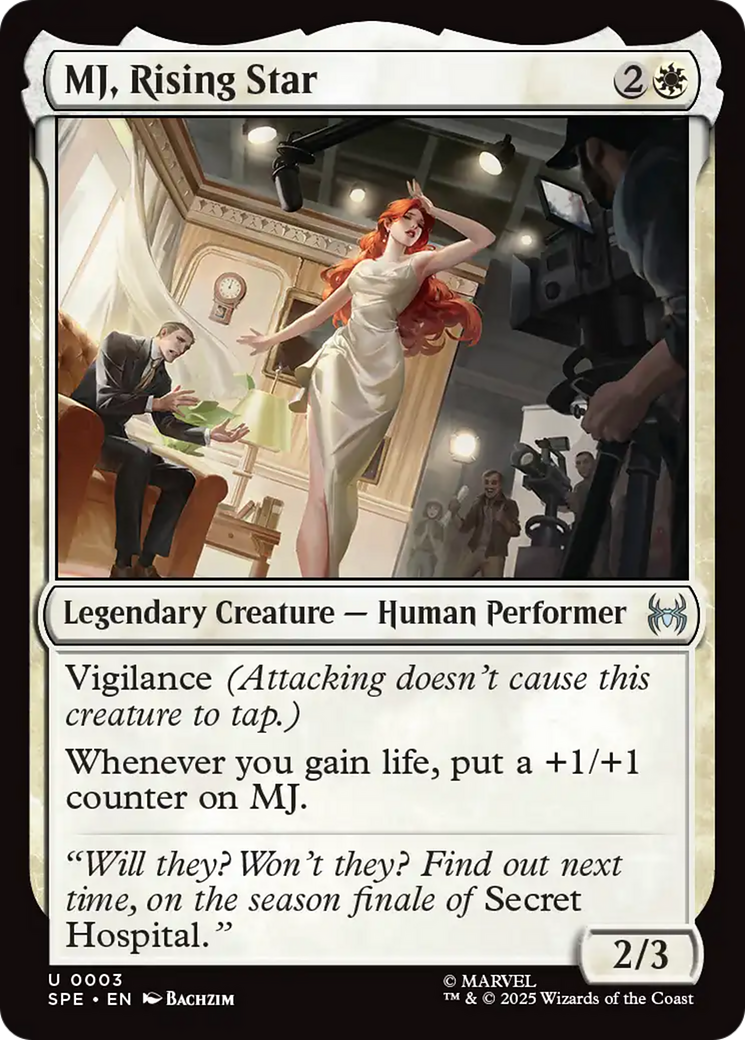 MJ, Rising Star Card Image