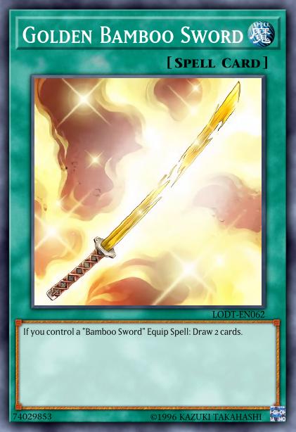 Golden Bamboo Sword Card Image