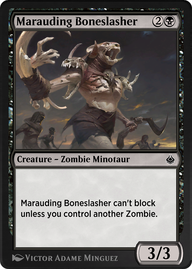 Marauding Boneslasher Card Image