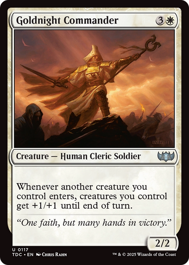 Goldnight Commander Card Image