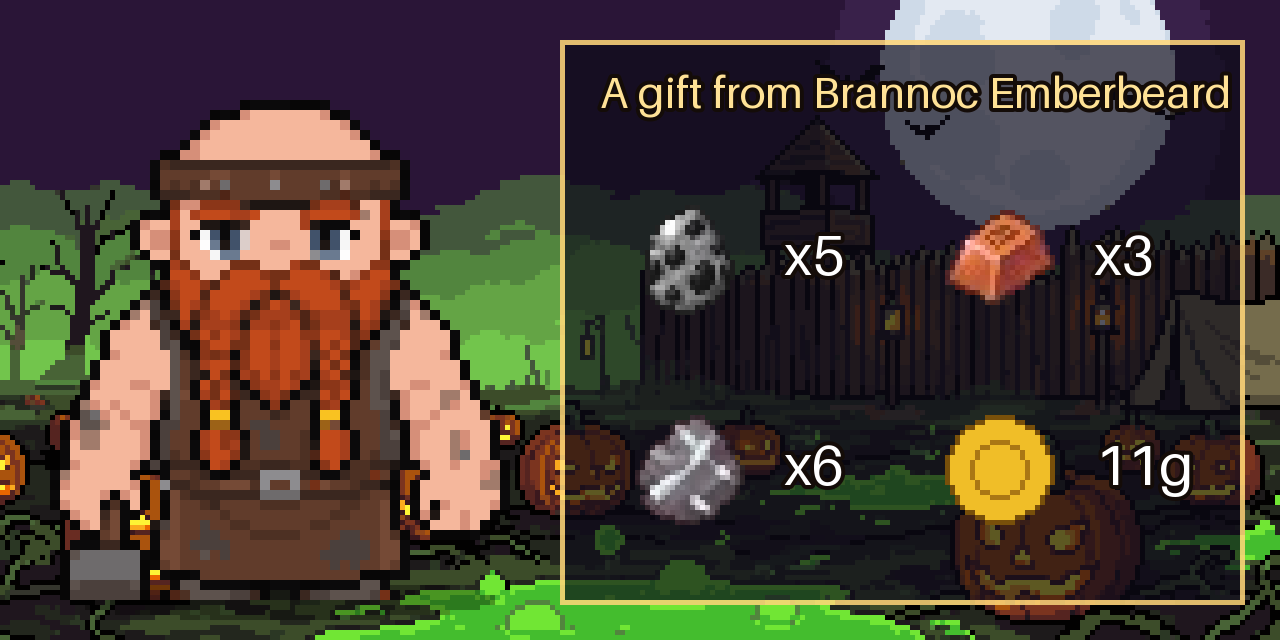 A gift from Brannoc Emberbeard
