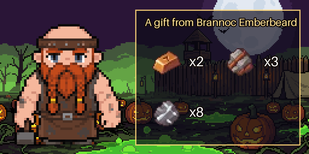 A gift from Brannoc Emberbeard