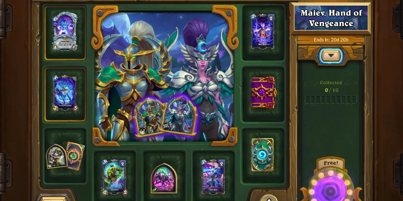 New Darkmoon Faire Treasures Rotation Has Started - Diamond Maiev Dual-Class Skin for Priest and Rogue