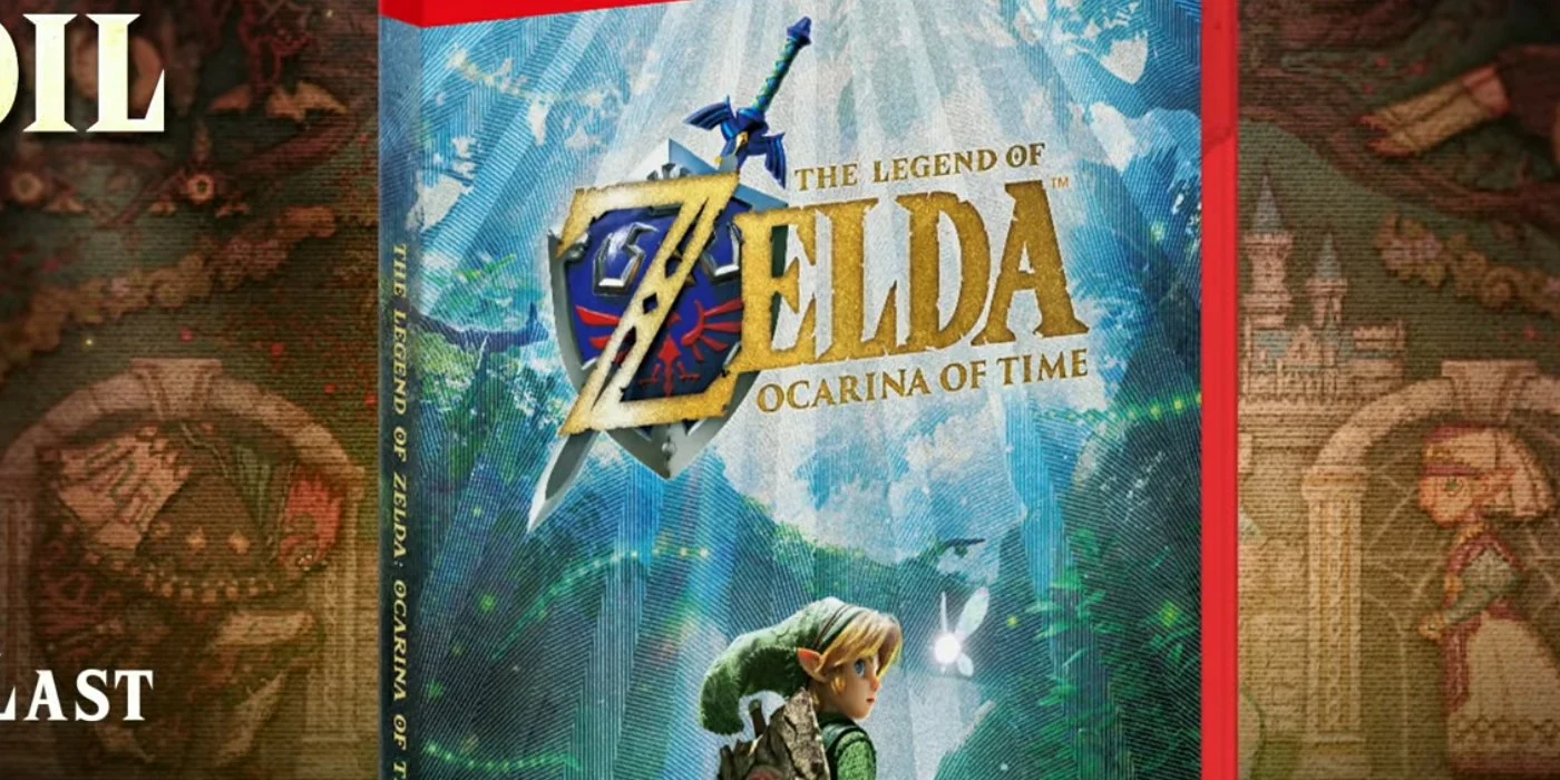 Ocarina of Time Gets a Limited Release Foil Cover Physical Edition