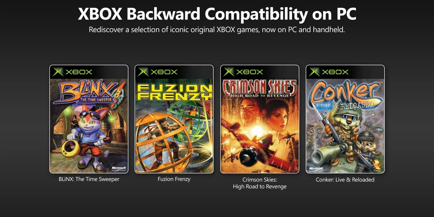 Xbox Backward Compatibility Comes to PC and Handhelds With Four Classic Original Xbox Games