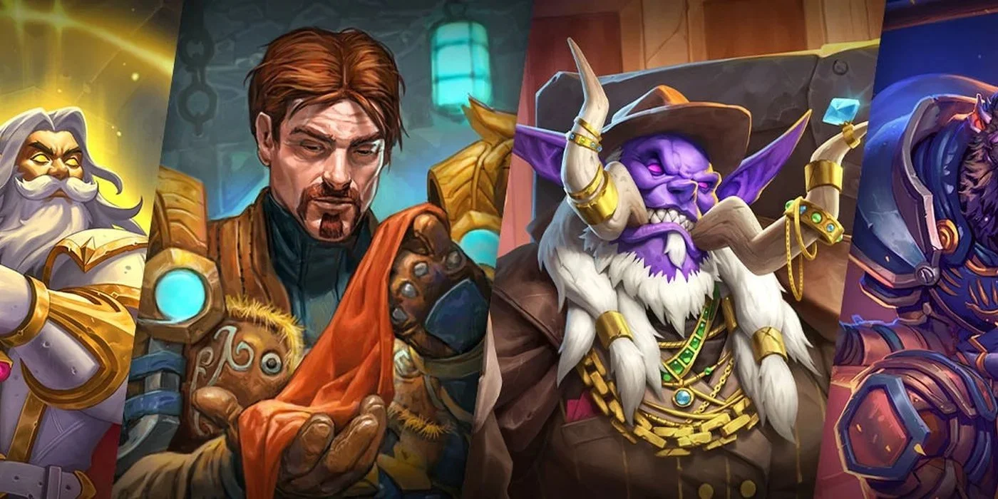 All Cards from the Priest, Rogue, Warlock, and Warrior Class Sets