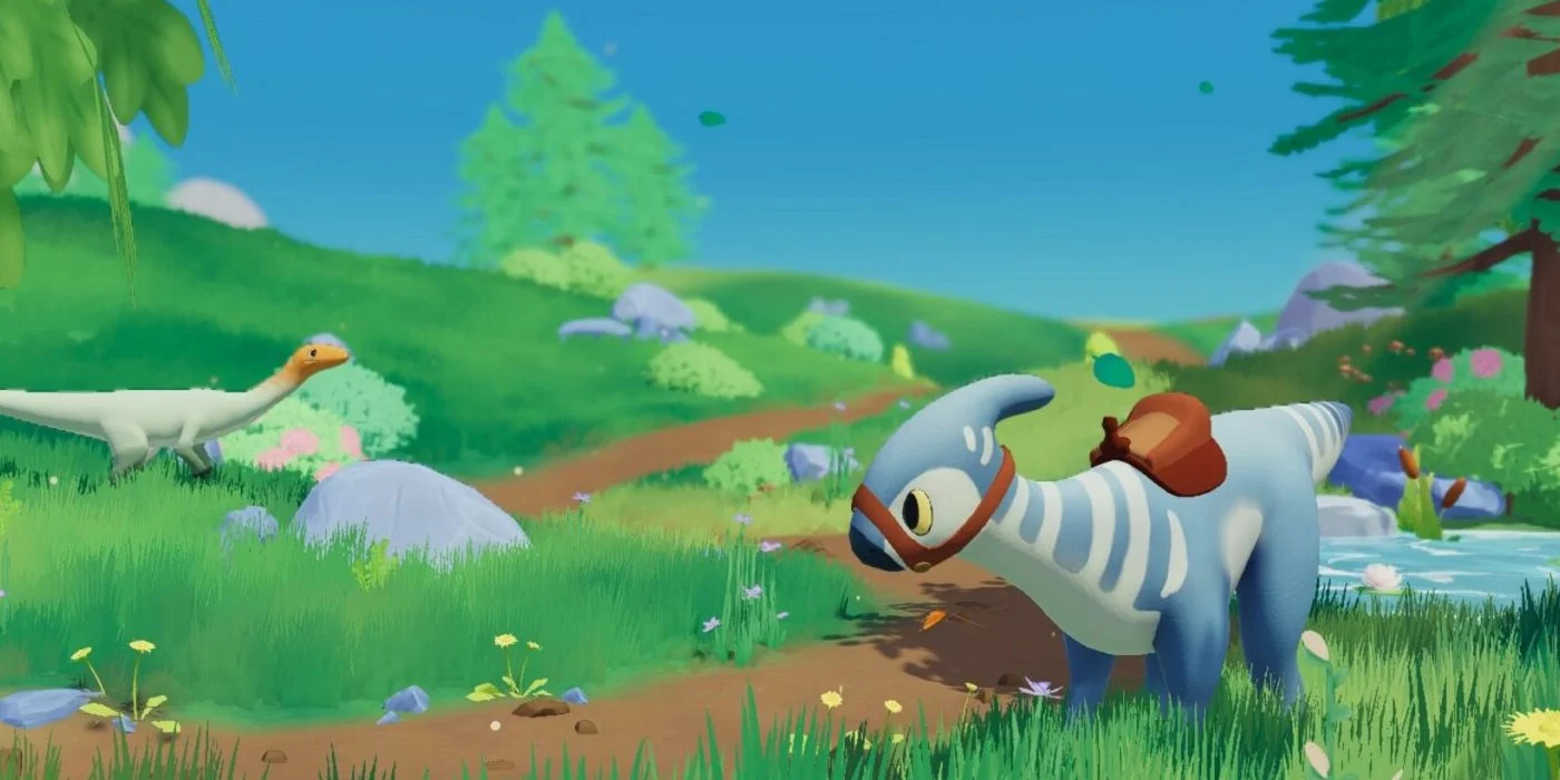 Paleo Pines Gets Its Final Major Update With Dino Tracking, Saddlebags, and Automated Ranch Helpers