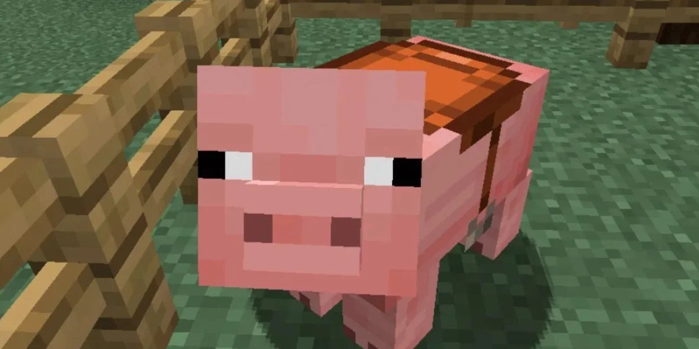 Minecraft: How to Get the When Pigs Fly Achievement