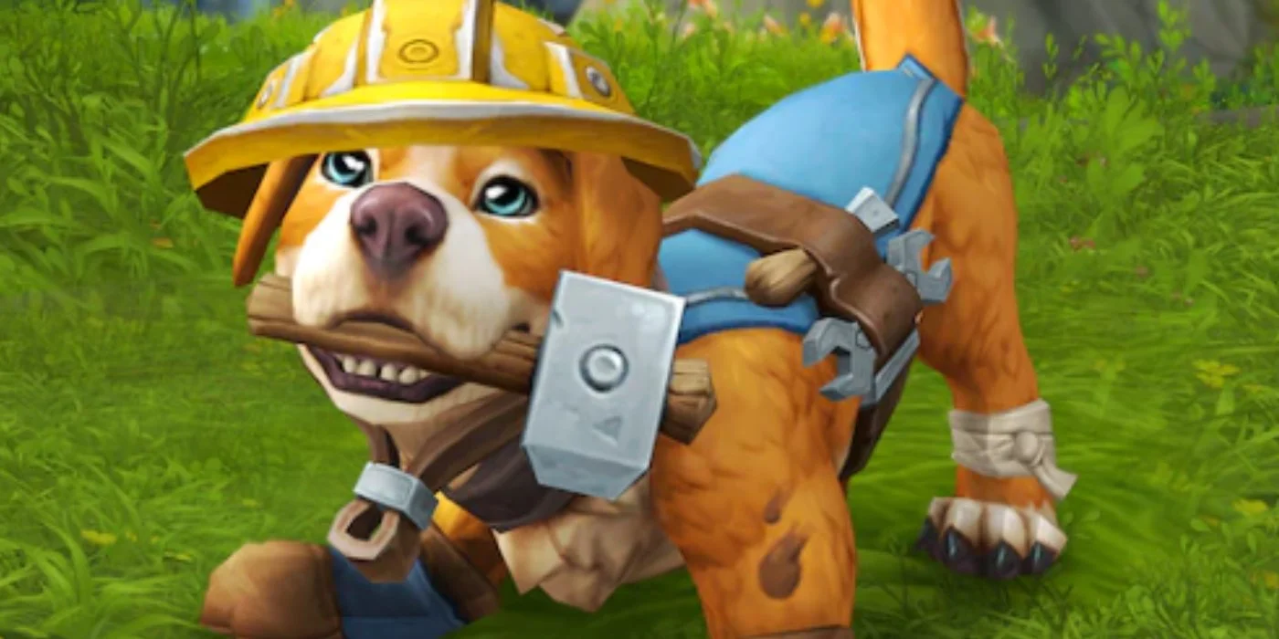 Buy the WoW Roofus Pack and Help Build Homes: $20 Bundle w/ Roofus Pet (Retail & Classic) and Decor