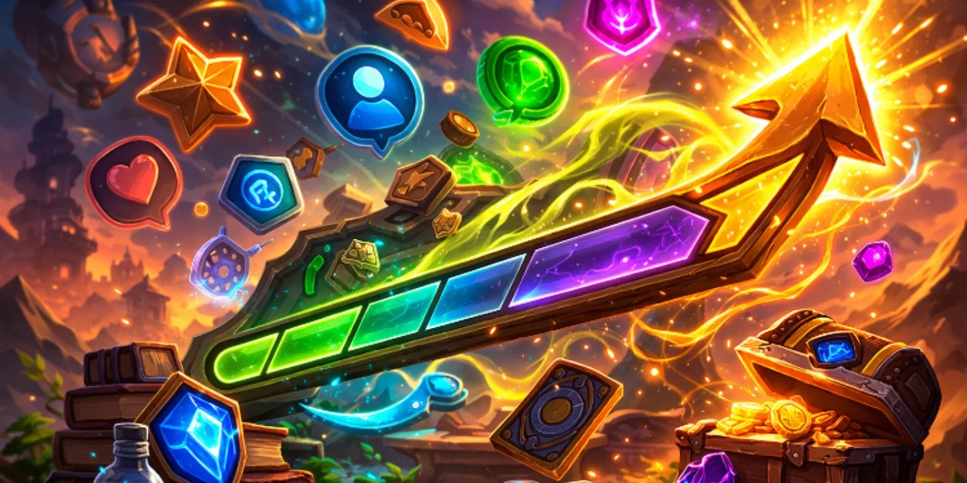 Profiles Level-Up, Literally, on Out of Games