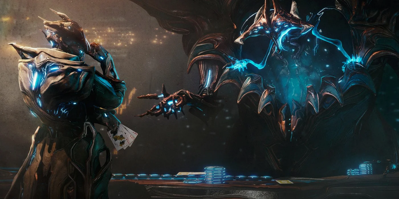 Warframe Finally Opens the Tau System With Fornax, Detective Warframe Brysko, and Its First Card Game