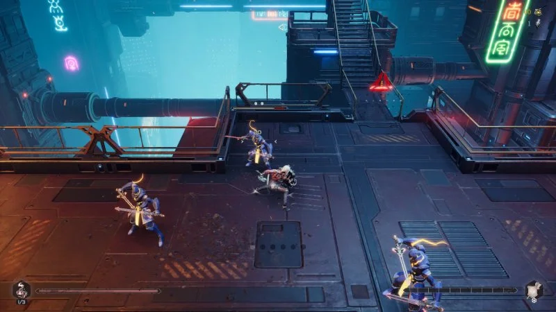 ReBlade The Death Spiral combat